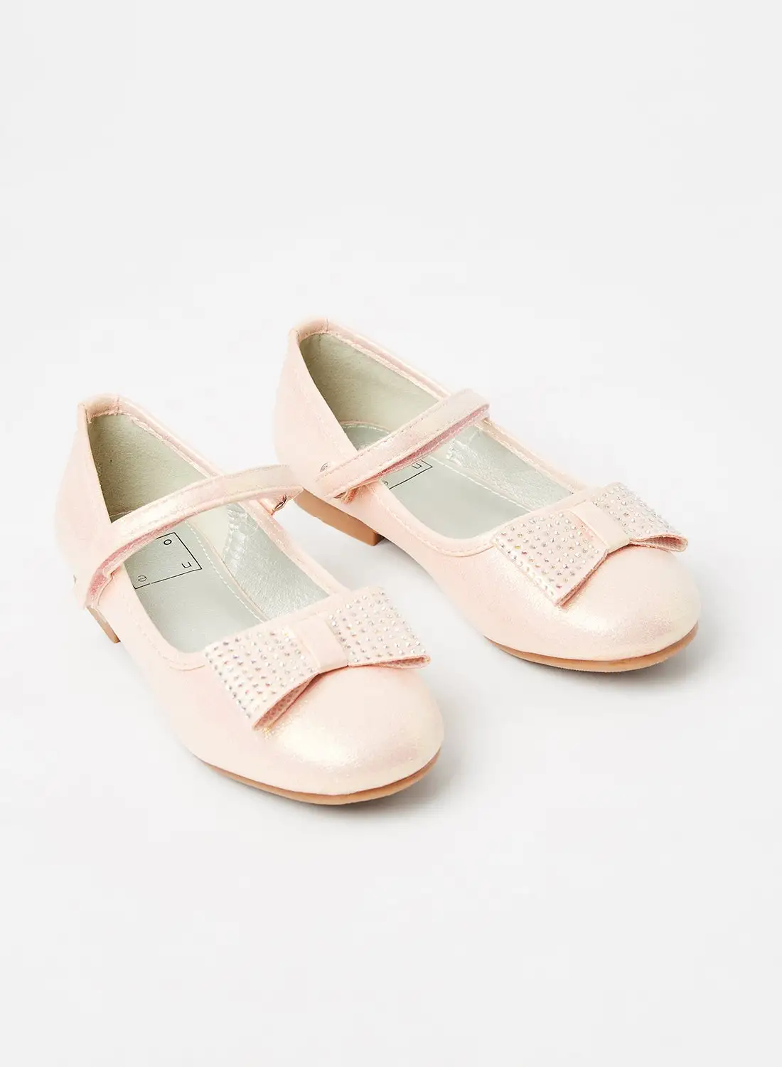 NEON Girls Fashionable Casual Ballerinas Pink