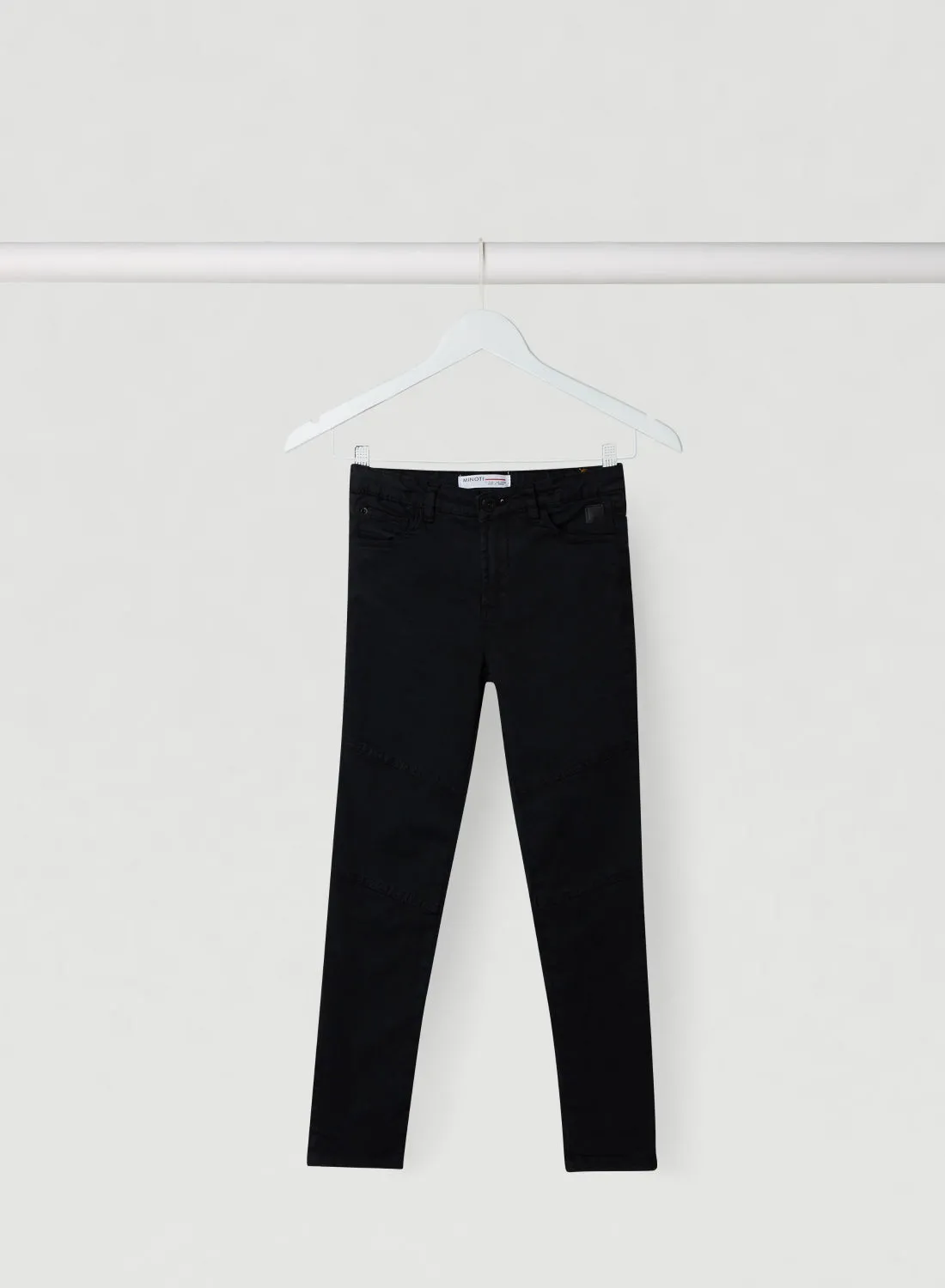 MINOTI Teen Solid Chinos Black