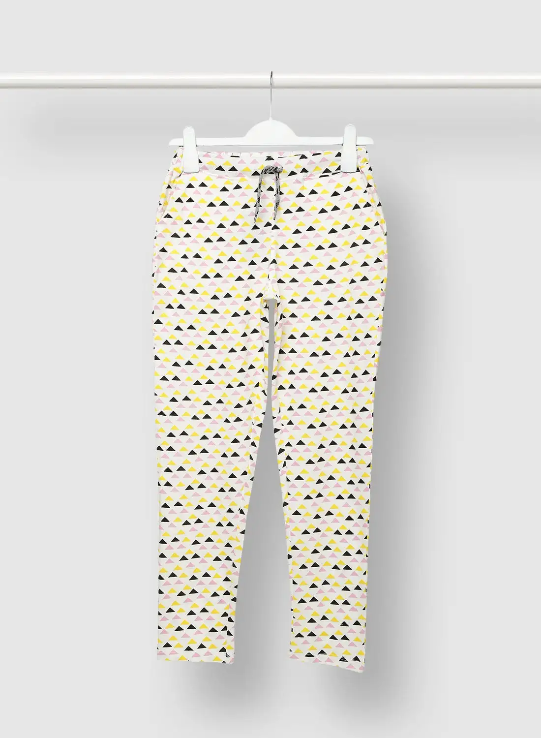 RAHA Boys Printed Casual Sweatpants Yellow