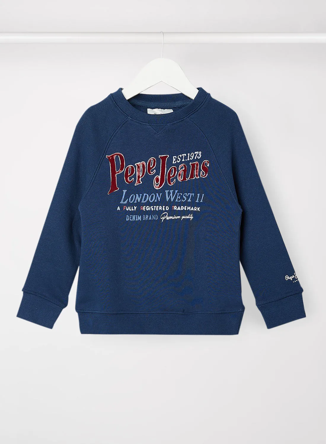 Pepe Jeans LONDON Kids Arthur سويت شيرت أزرق