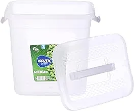 Max Plast Multi-Purpose Storage Box, 7 Liters - Assorted colors