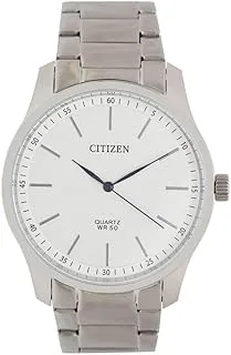 Citizen Dress Watch for Men, Automatic Movement, Analog Display, Silver Stainless Steel Strap-BH5000-59A