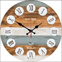 Wood Analog Clock - Wall Clocks-AA