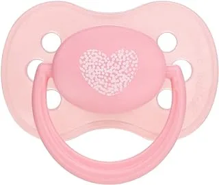 Canpol babies Silicone Symetric Soother 6-18m PASTELOVE - Pink