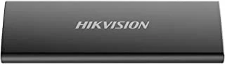 Hikvision Portable SSD 1TB Type C USB 3.1 محمول خارجي / داخلي محرك الحالة الصلبة ، أسود