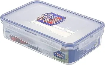 LocknLock Rectangle Plastic Container, Transparent, 800ml, HPL816