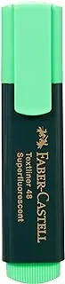 Faber-Castell F154863 TextLiner 1548 Highlighter - Green