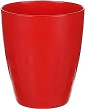 M-Design Small Plastic Cup - Microwave, Dishwasher, Food Safe & BPA Free (1, Red)