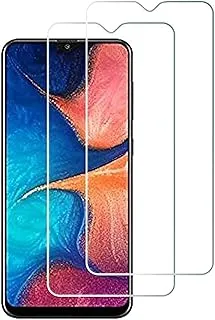 واقي شاشة GVTECH لهاتف Samsung Galaxy A10S ، واقي شاشة من الزجاج المقوى [0.3 مم ، 2.5 دي] [خالٍ من الفقاعات] [صلابة 9H] [سهل التثبيت] [شفاف عالي الدقة] لهاتف Samsung Galaxy A10S (عبوتان)