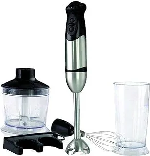 TORNADO Hand Blender 400 Watt Chopper Whisk Black HB-400