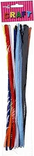 Kai Hang Multi Colored Velvet Pipe Cleaner for Art Crafts