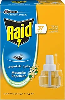 Raid Liquid Mosquito Repellent Refill, Orange Blossom scent, 41ml