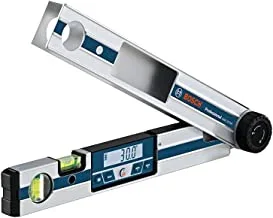 Bosch professional digital angle measurer gam 220 mf (mitre angles calculation, measurement range: 0 - 220, arm length: 40 cm)