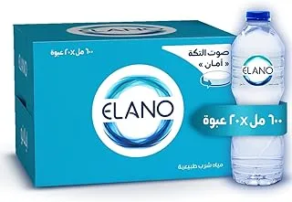 Elano water bottle, 20 pieces - 600 ml