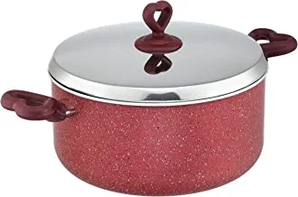 Nouval Lovely Hearts Pot With Stainless Steel Lid - 28