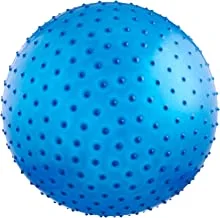 Yoga Ball for Yoga Trainings, 90 cm - Light Blue