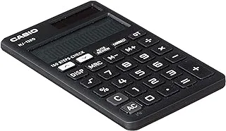 Casio 12 Digits Portable Calculator NJ-120D-BK, Black