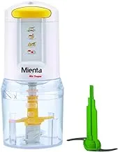 Mienta mini chopper with molokhia blade, 400 watt