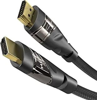 KabelDirekt 434 0.5m HDMI Cable 4K / Cord compatible with (HDMI 2.0a/b, 2.0, 1.4a, Cable, to HDMI, 4K@60HZ,1080p FullHD, UHD, Ultra HD, 3D, High Speed Ethernet, ARC, PS4, XBOX, HDTV) black