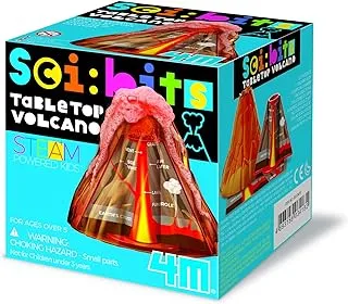 4M 403418 Sci: Bits Table Top Volcano, Multi Colour