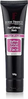 John France Black Peel Off Mask for Face - 100 gm