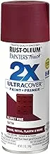 Rust-Oleum Painter’s Touch 249083 12 Ounce Satin Ultra Cover Claret Wine Spray