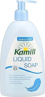 Kamill Sensitive Skin Liquid Soap with Natural Chamomile Extract, 500 ml