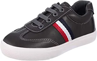 Karisma J.B Collection Faux Leather Side-Stripe Low-Top Lace-Up Shoes for Boys