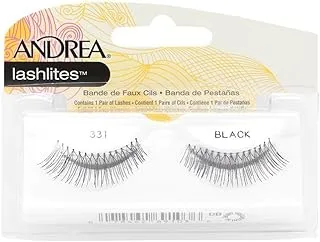 andrea Lashlites Eye Lashes - 331 Black