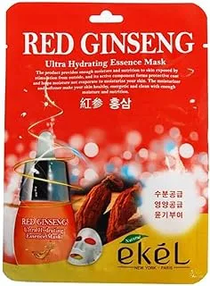 Ekel ultra hydrating essence mask - red ginseng - 1pcs (25ml)