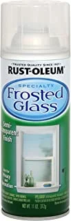 Rust-Oleum Specialty 1903830 Frosted 11 Ounce 325ML Glass Spray