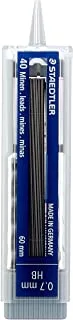 Staedtler Mars Micro Carbon 25507 0.7 ملم. Hb Leads - عبوة تحتوي على 40 سنًا