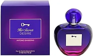 ANTONIO BANDERAS HER SECRET DESIRE EDT 80ML