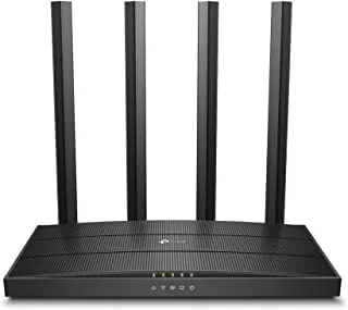 Tp-link ac1900 archer c80 wi-fi router high speed dual band full gigabit ports 10x faster - 4 antennas for superior coverage