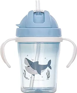 Stephen Joseph Straw Cups, Shark, One Size