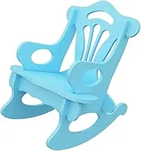 Momentum wooden baby rocking chair - baby blue