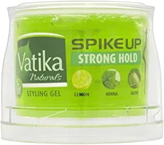 Vatika Menz Spike Up Styling Hair Gel - 250ml Strong Hold Easy To Shine