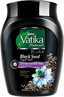 Vatika Naturals Black Seed (Habba Souda) Hammam Cream 900gm | For Complete Hair Protection