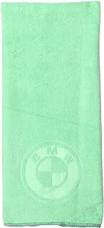 BMW Car Drying Towel, Free Microfiber Cleaning Cloth, Premium Professional Soft Microfiber Towel, Super Absorbent Detailing Towel for Car/Windows/Screen/Kitchen - Green