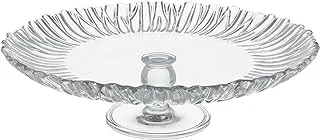 Pasabahce Aurora Footed Serving Platter - 31.5cm