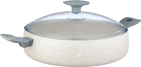 Moneta 2H Skillet 28Cm With Transparent Lid 0010786106, Abalone