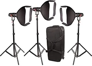 CAME-TV 3 قطع Boltzen 30W Fresnel Focusable LED Daylight Package - B-30-3PACK