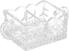 Bohemia crystal serving tray - clear