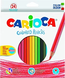 Carioca 3 mm - set of 24 colored pencils - multi color