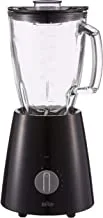 Braun JB3060 Tribute Collection Blender with Glass Jug, 800 watt, Black