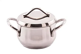 Nouval Stanley Heavy Plus Bombe Pot with Stainless Steel Lid and Handles - 26 cm