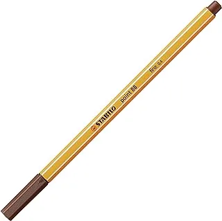 Stabilo point 88 fineliner pen - 0.4 mm. - brown