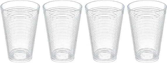 Omada samba drinkware cup set, 400 ml - clear