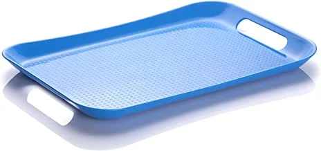 M-Design 30693 Medium Serving Tray - Blue, 39x27 Cm