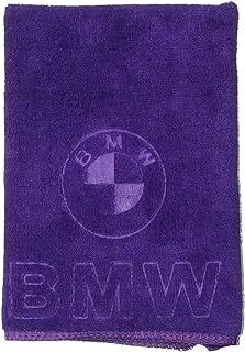 BMW Car Drying Towel, Free Microfiber Cleaning Cloth, Premium Professional Soft Microfiber Towel, Super Absorbent Detailing Towel for Car/Windows/Screen/Kitchen - Purple